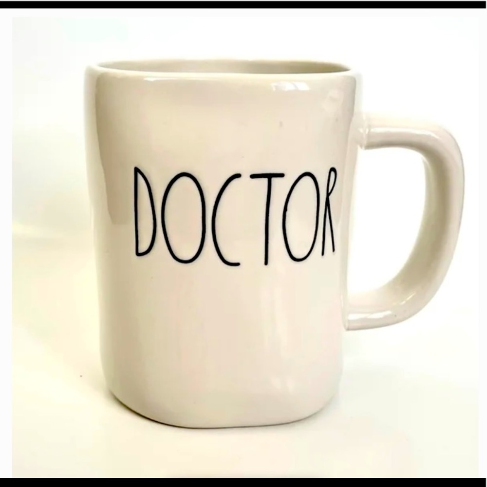 New Rae Dunn “Doctor” mug. Large 20oz capacity.